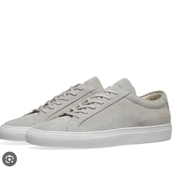 Woman by Common Projects, Achilles low sneaker, grey suede,...